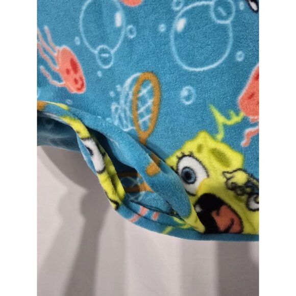 SpongeBob Fleece Pillow Case 18X18” Vintage 2005 Viacom International - Picture 8 of 10